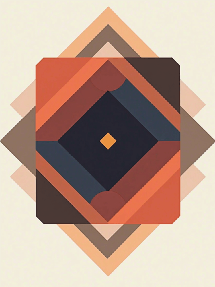 Geometric Abstract Squares