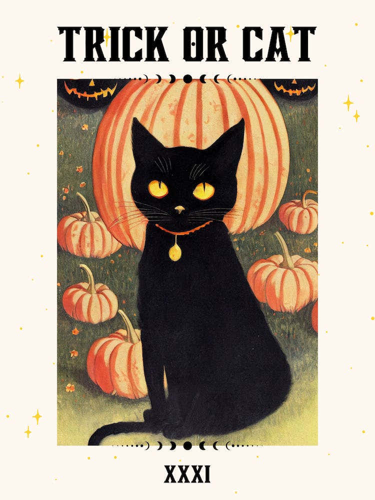 Trick Or Cat ( Halloween Theme)
