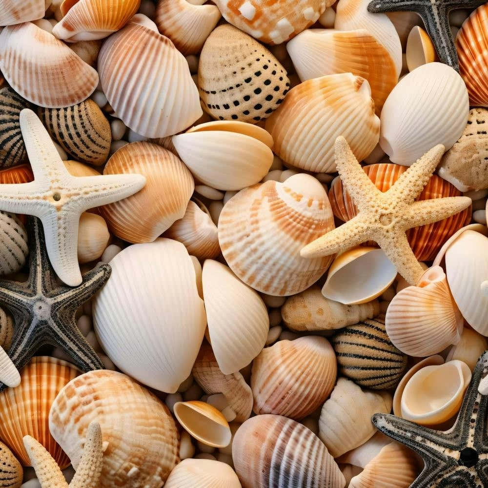Sea Shells Background 3