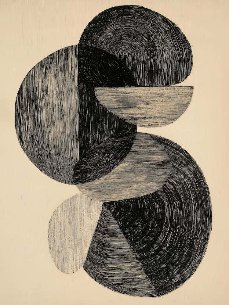 Abstract Circles Line