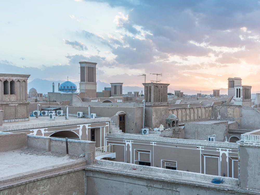 Skyline Of A Mudbrick City