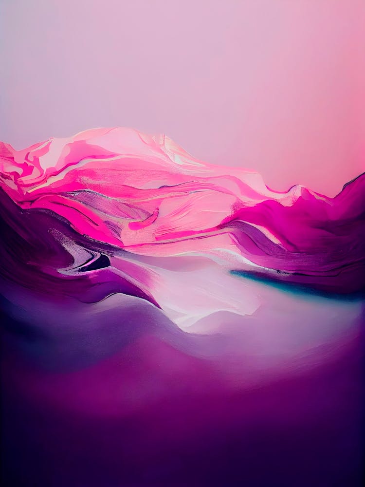 Pink And Purple Wave