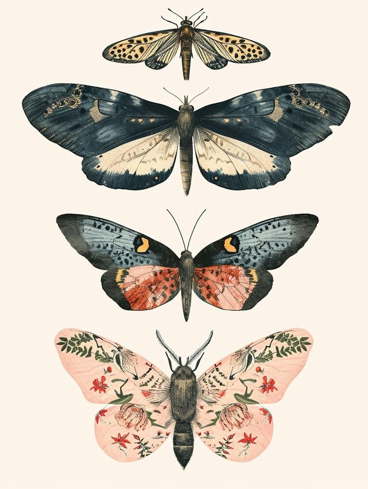Colourful Insect Illustration Butterfly 11