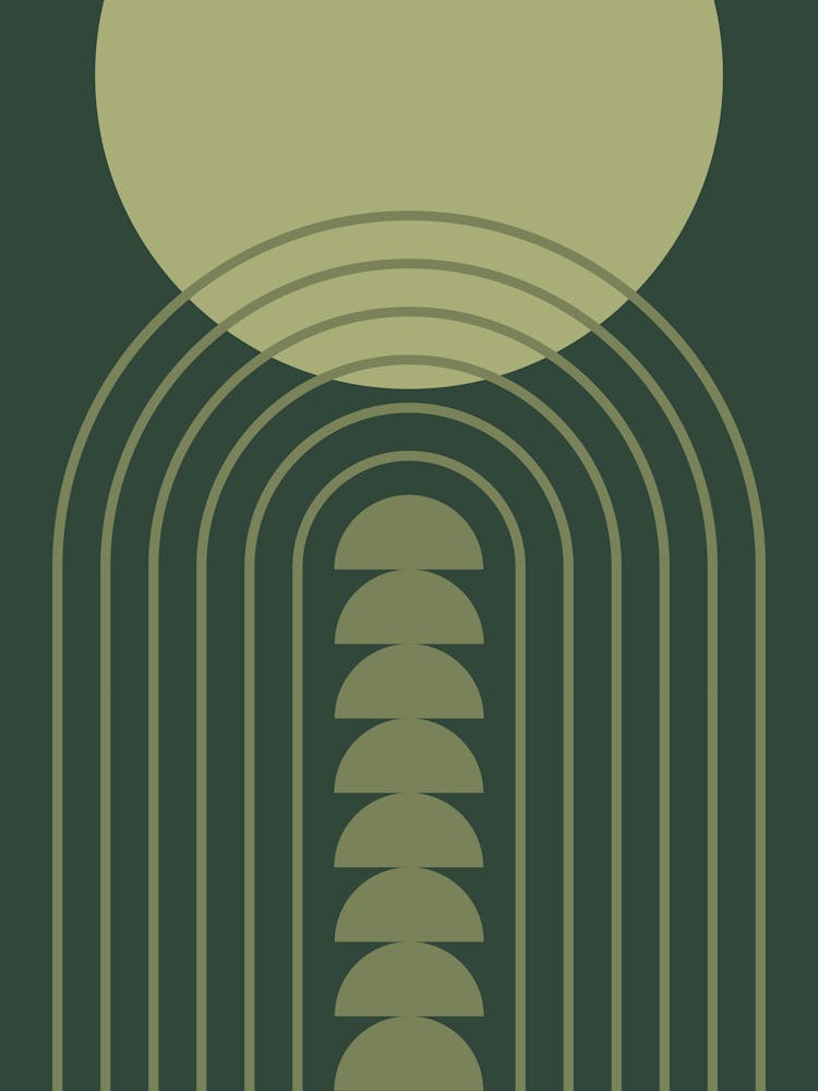 Modern Mid Century Gateway Sun Rainbow 5 In Greenery Sage 01