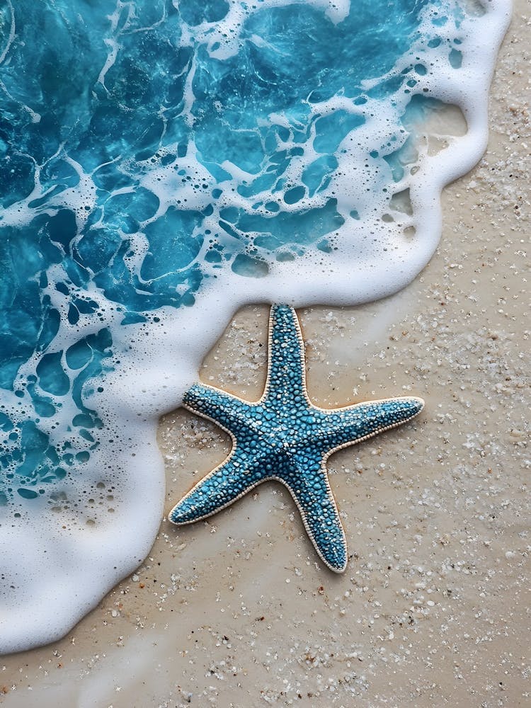 Starfish On The Beach