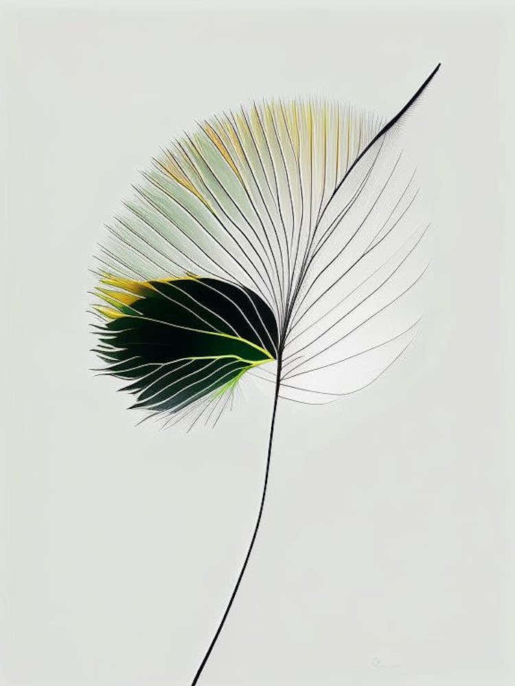 Dandelion Leaf Abstract