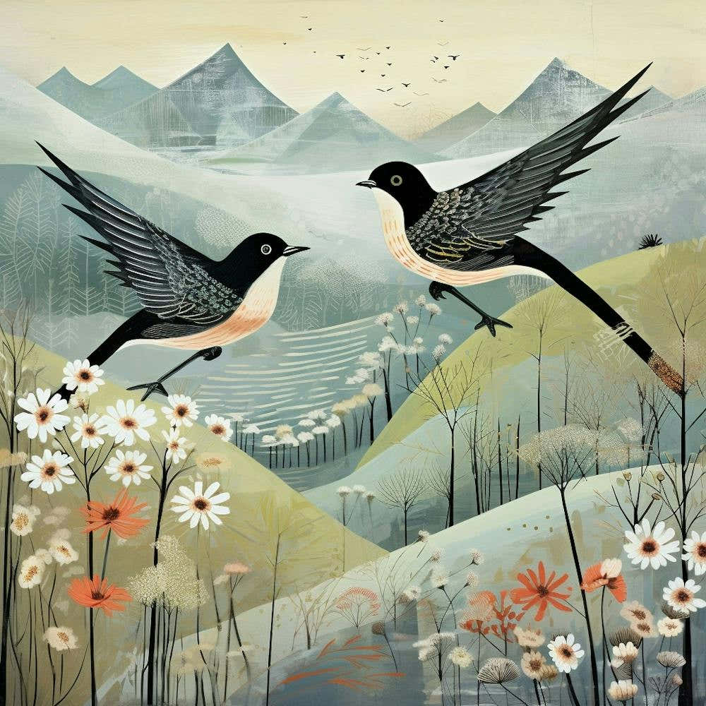 Bird In Nature Swallow 2