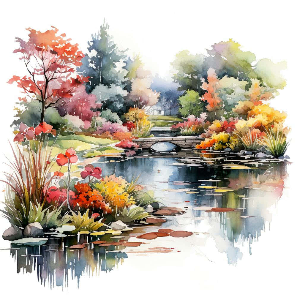 Watercolor Landscape Painting 25