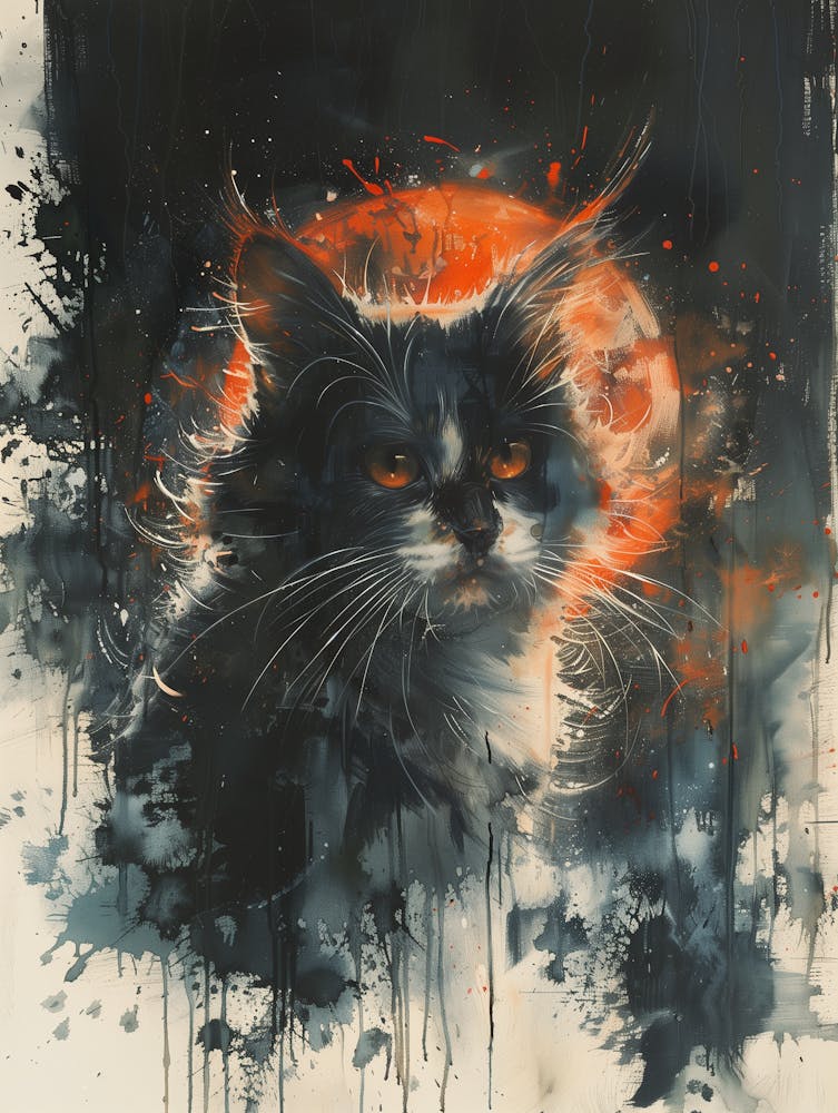 Cat On The Moon