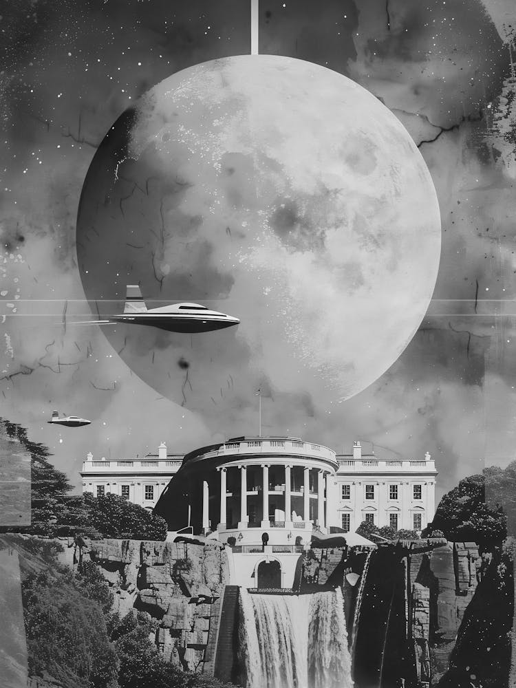 White House And Moon