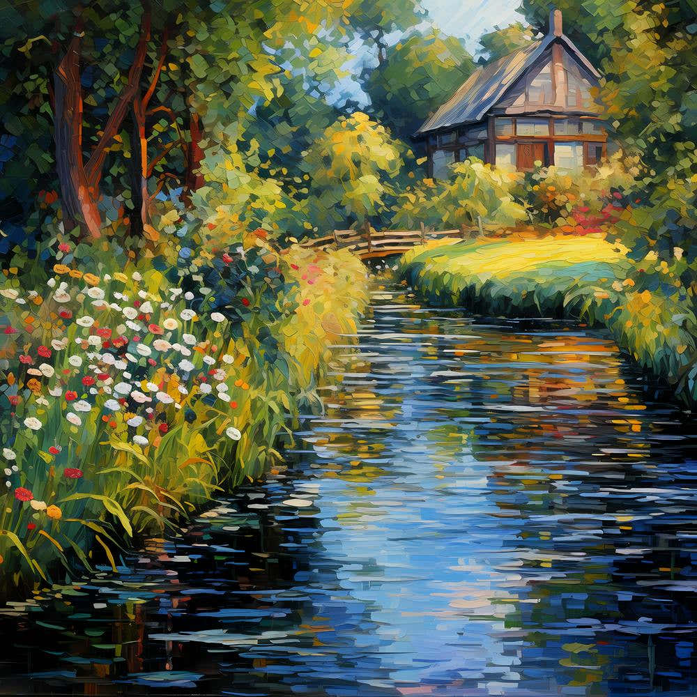 Tranquil River Reverie