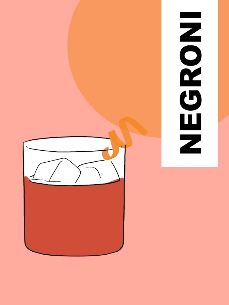 Negroni Cocktail 1