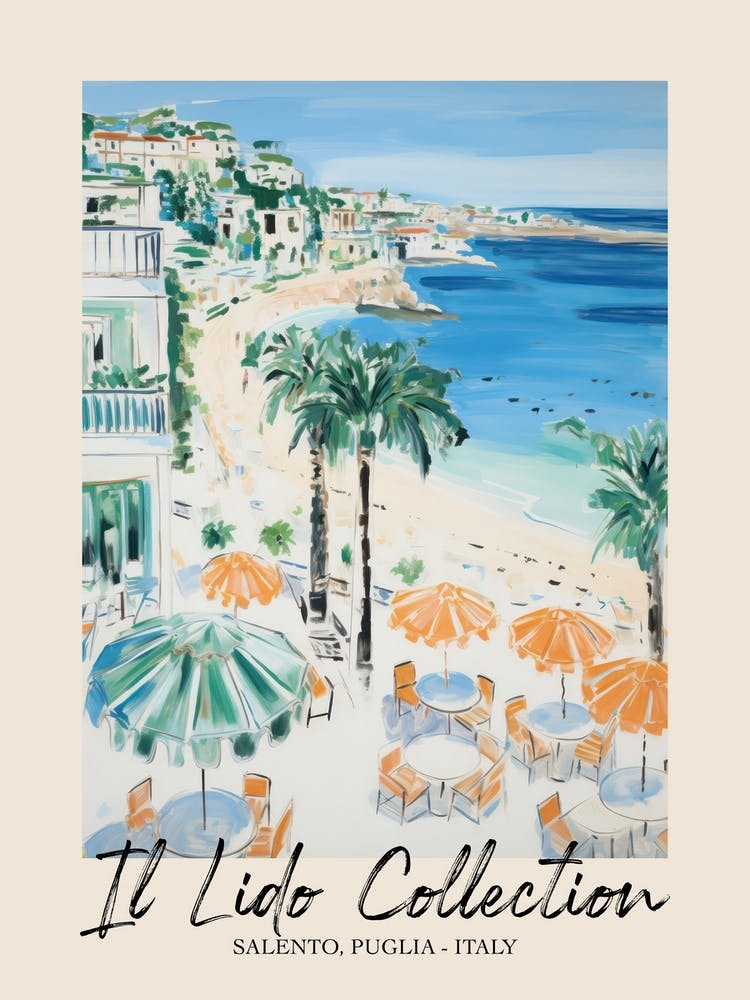 Salento, Puglia   Italy Il Lido Collection Beach Club Poster 4