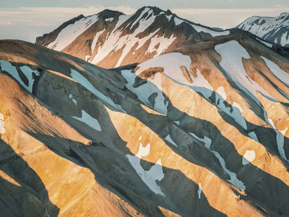 Mountains In Fjallabak Reserve