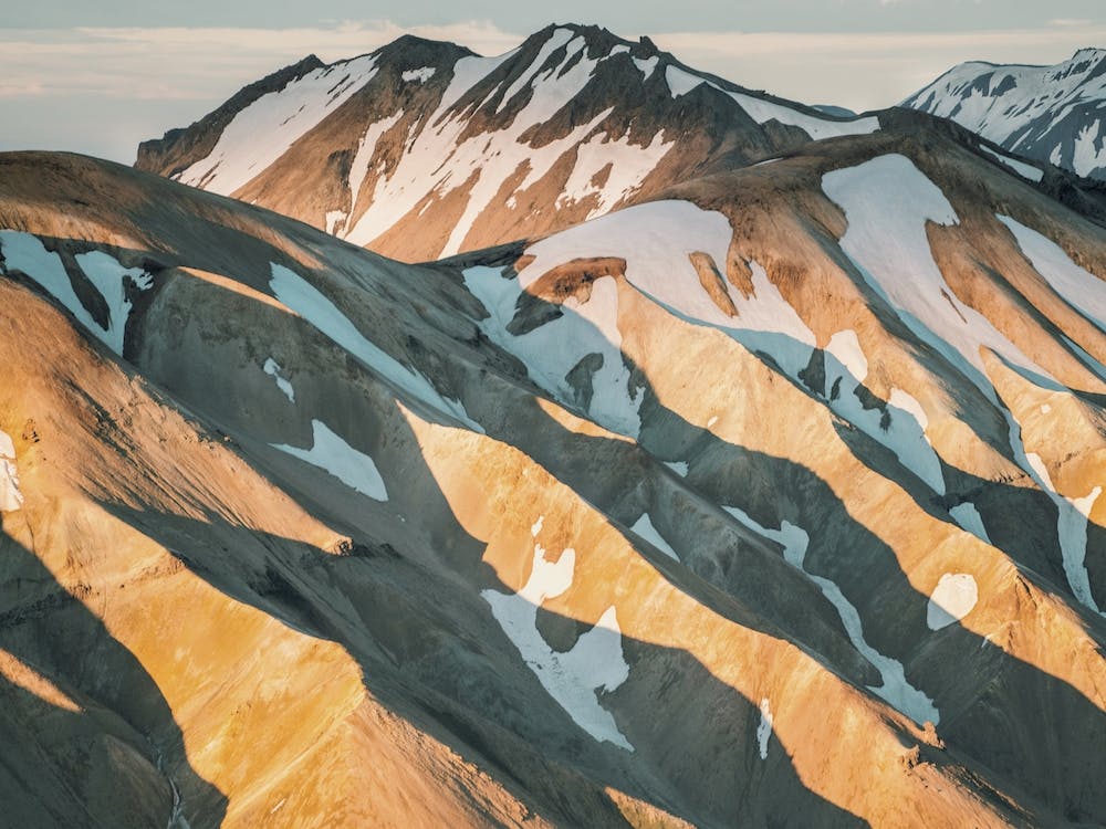 Mountains In Fjallabak Reserve