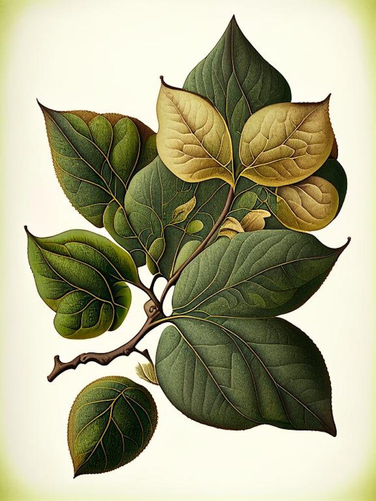Quince Leaf Vintage Botanical 2
