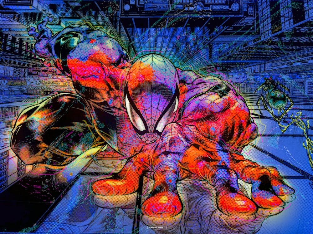 Spiderman | Comic Art Digital | Pop Art World 2025