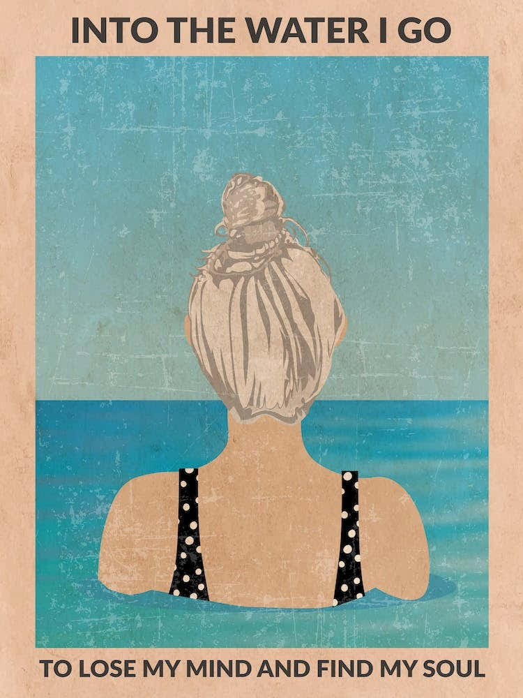 Into The Water Silver Bathroom