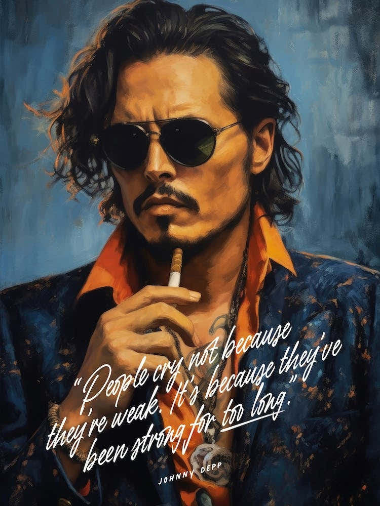 Johnny Depp Art Quote