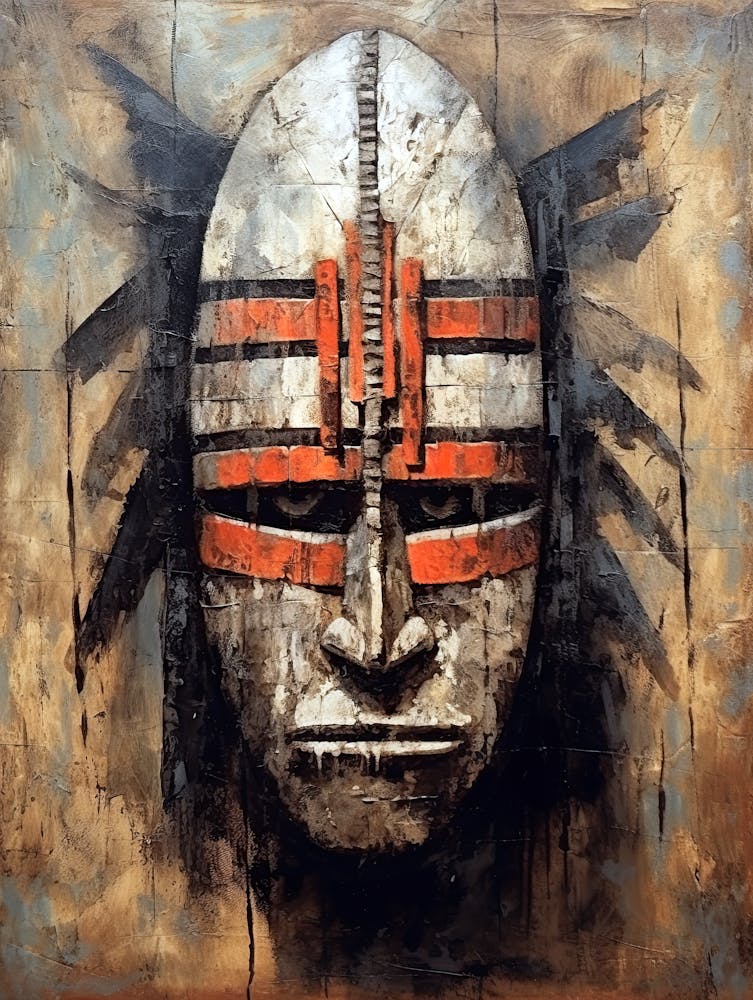 Lakota Legends in Masks - Native Americans Series