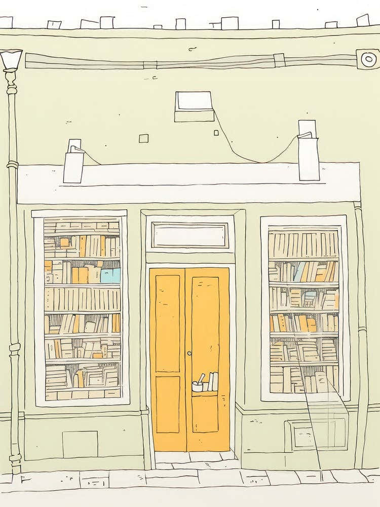 Marseille The Book Nook Pastel Colours 1