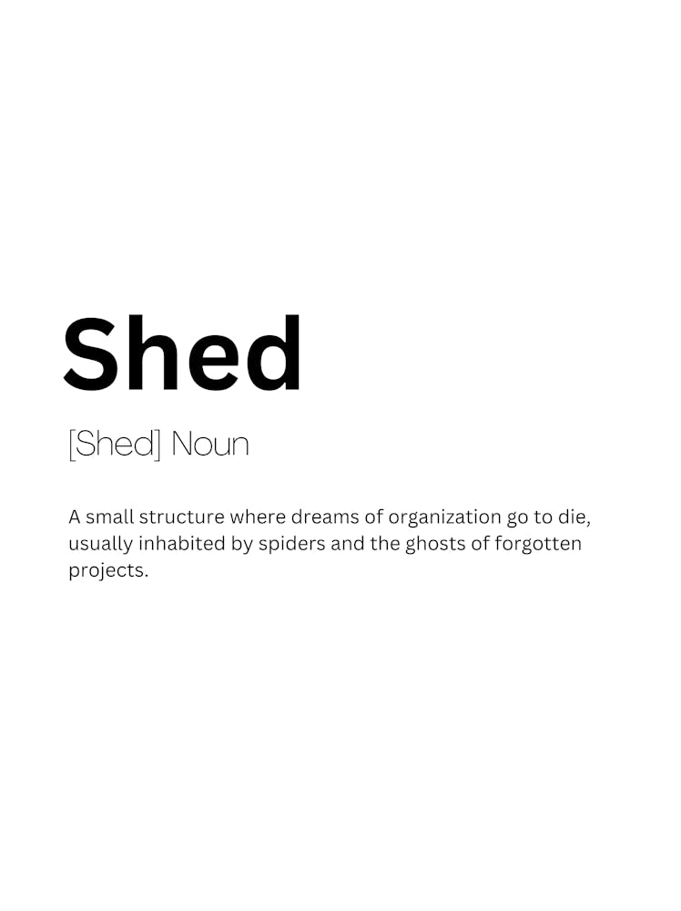 Shed Definition Meaning