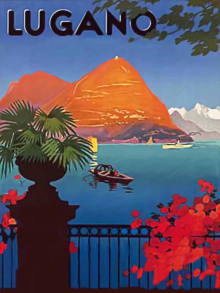 Lugano, View From The Terrace