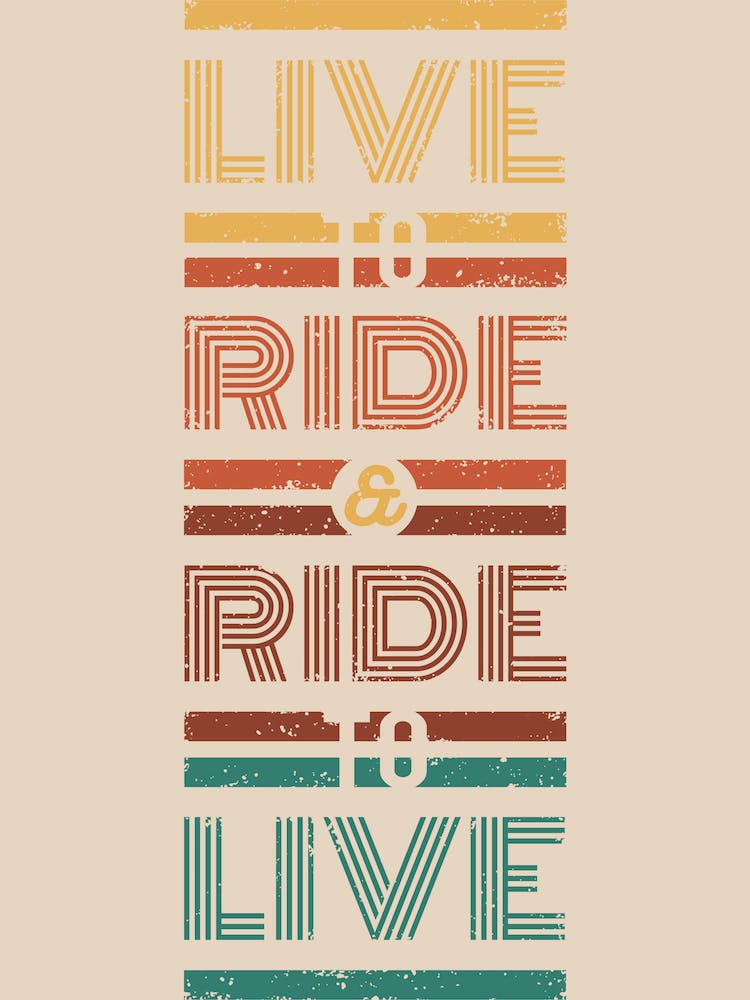 Ride To Live Motorcycle
