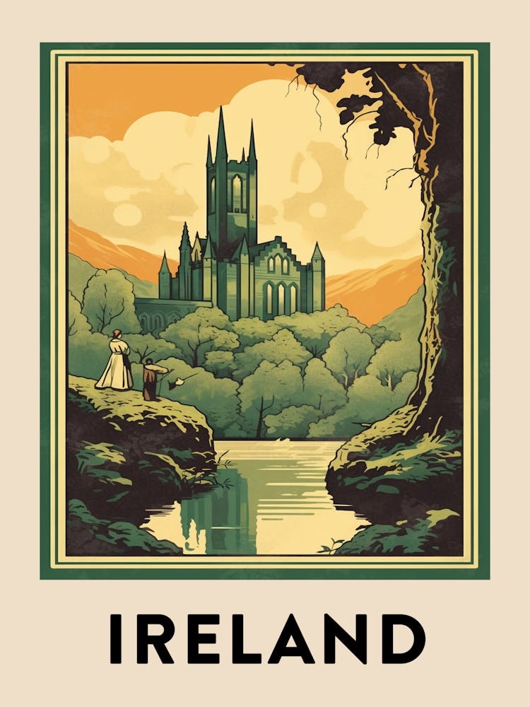 Vintage Travel Poster Ireland 6