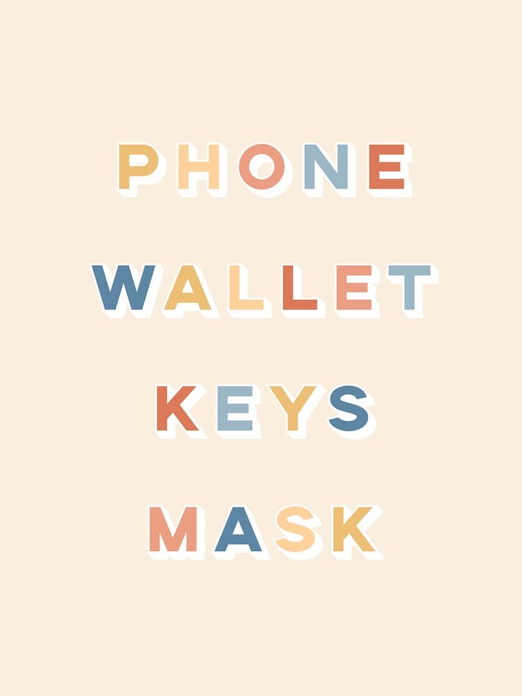 Phone Wallet Keys Mask 2