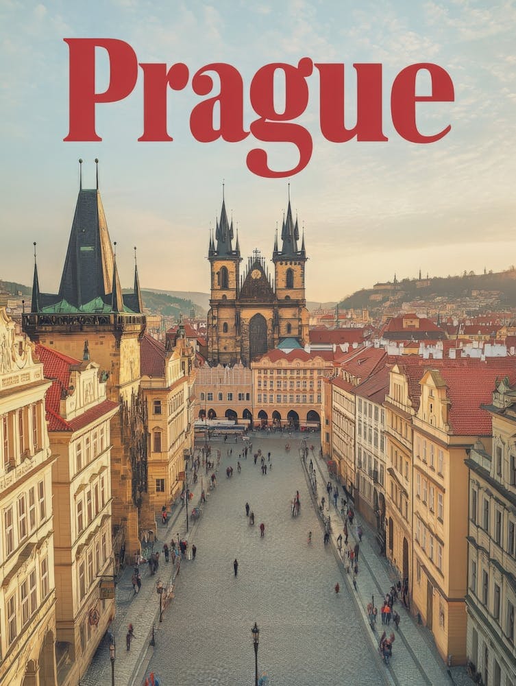 Aihrgdesign A Classic 1960s Travel Poster For Prague Showcasi 56e6aa63 6b67 4c8c 9c9d 86226a535c4a 0