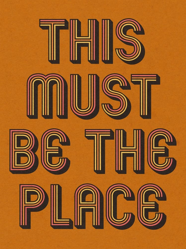 Retro This Must Be The Place, Talking Heads