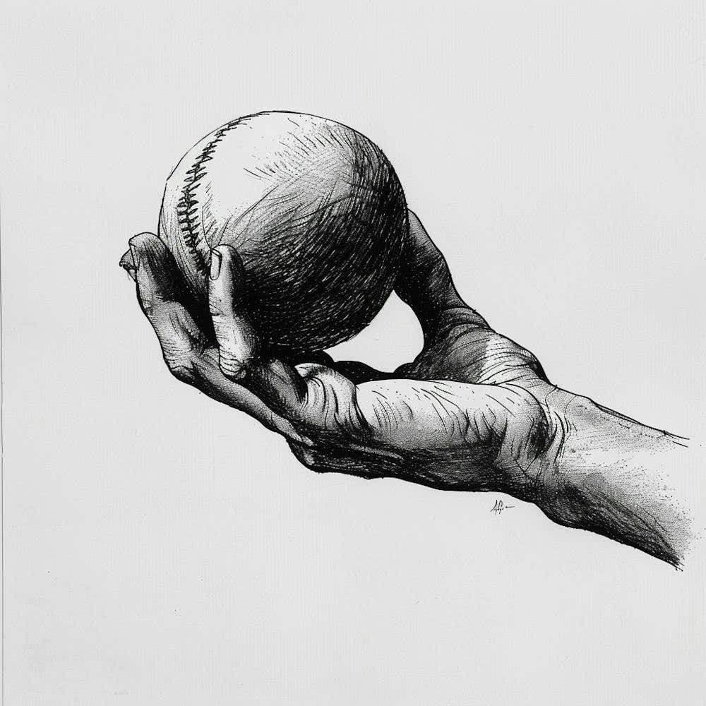 Baseball In A Hand
