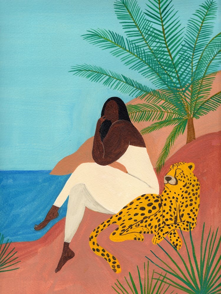 Daydreaming On A Cliff