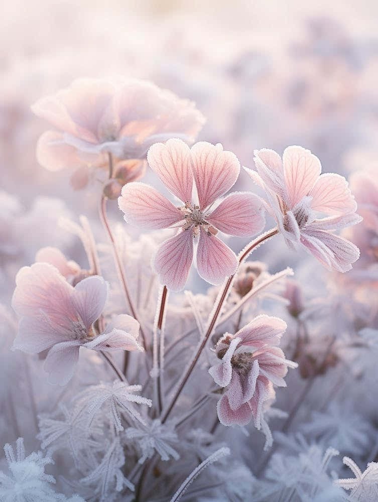 Frosty Botanical Geranium 1