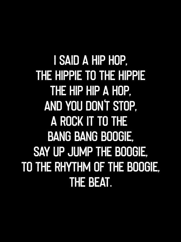 Rappers Delight Dark