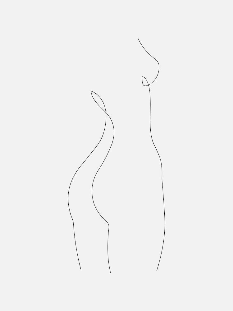 Back Minimalist Line