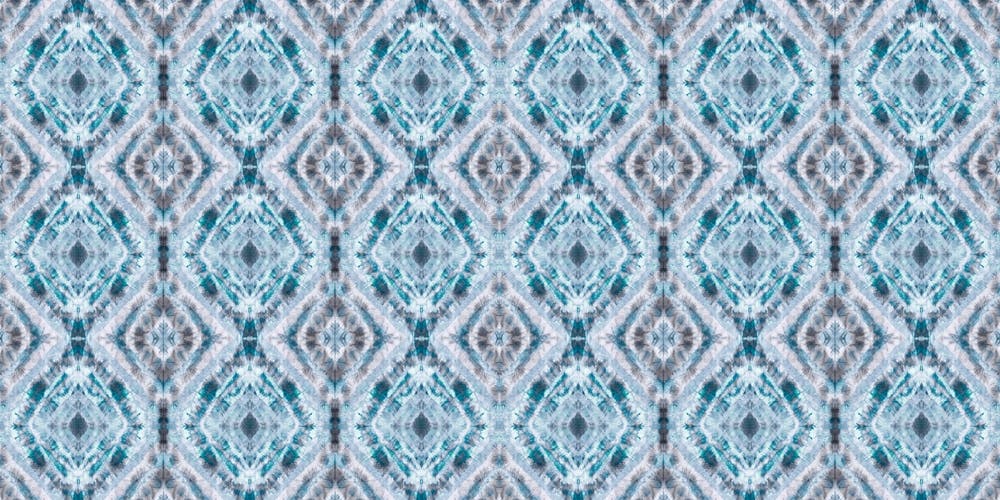 Boho Shibori Blue
