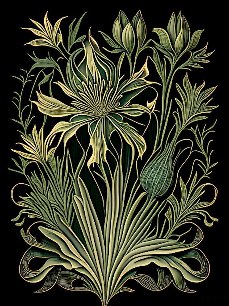 Anise Herb Vintage Botanical