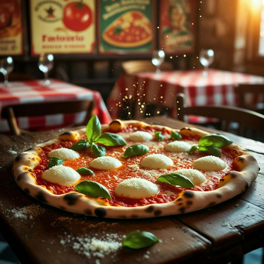 Pizza In A Restaurant 4