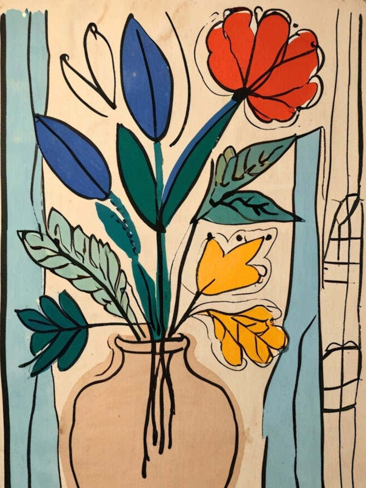 Vase Of Flowers 6