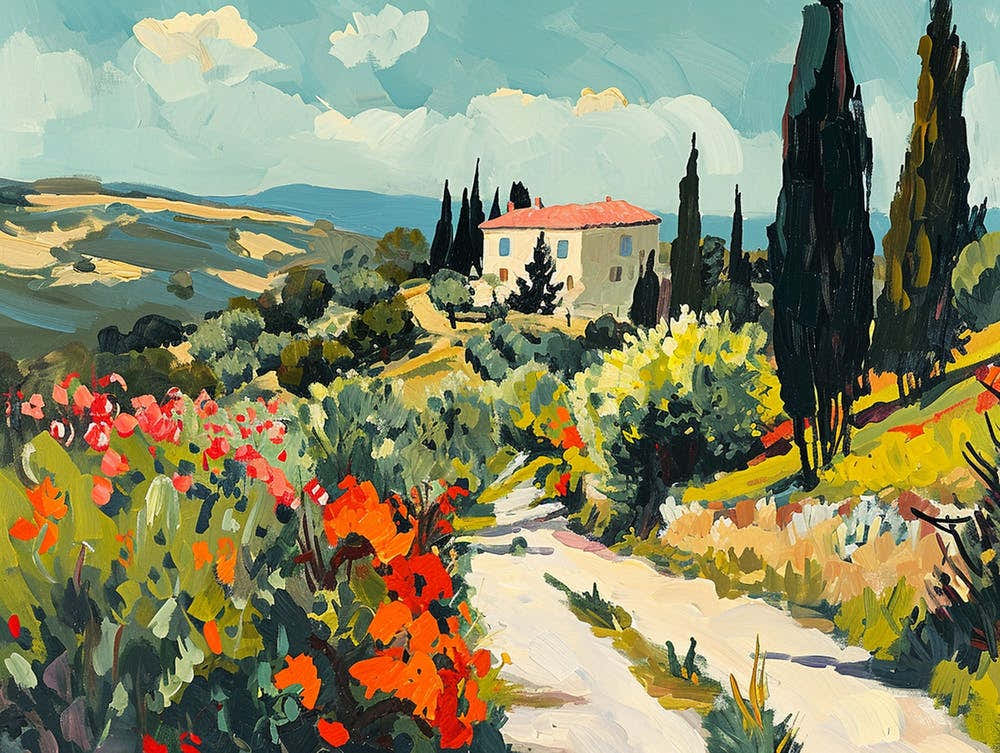 Provence - expressionism