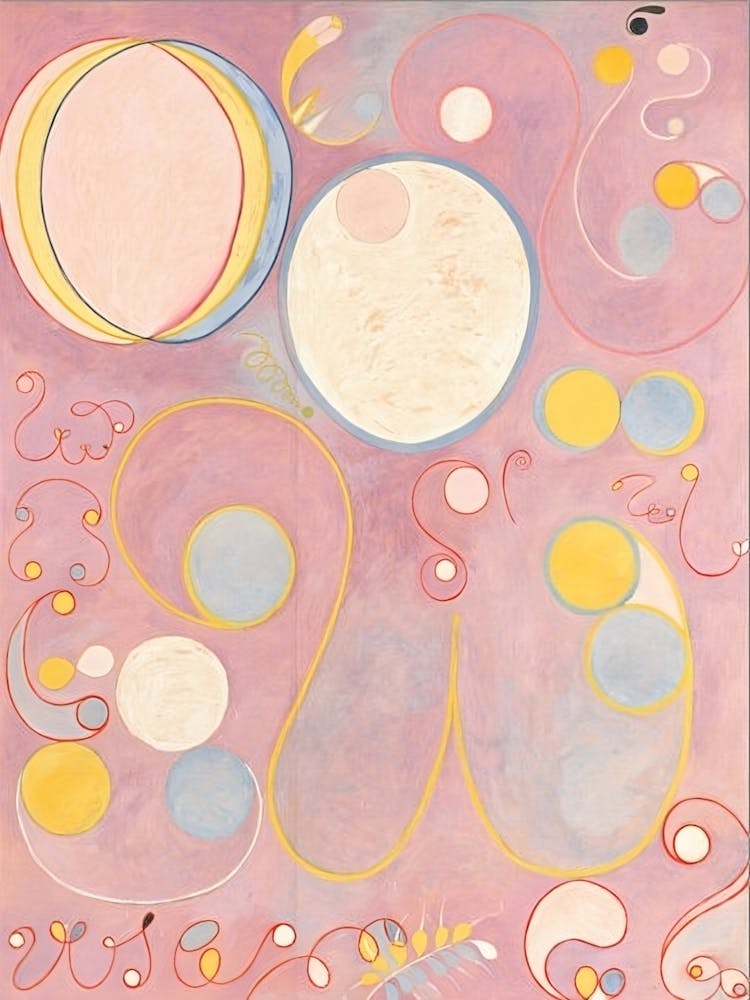 Hilma af Klint - The Ten Largest, No. 08, Adulthood, Group IV