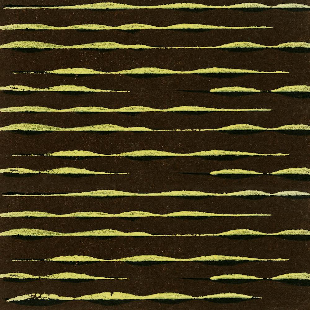 Vintage Ukiyo-e Woodblock Print Of Japanese Textile, Shima Shima, Furuya Korin (111)