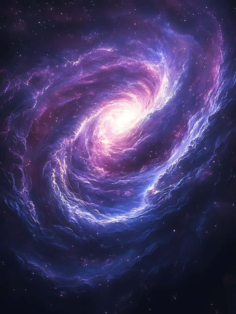 Spiral Galaxy In Space 2