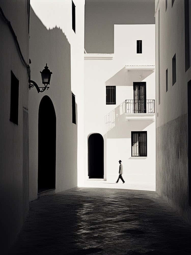 Almeria, Spain, Black And White Analogue Photography 4
