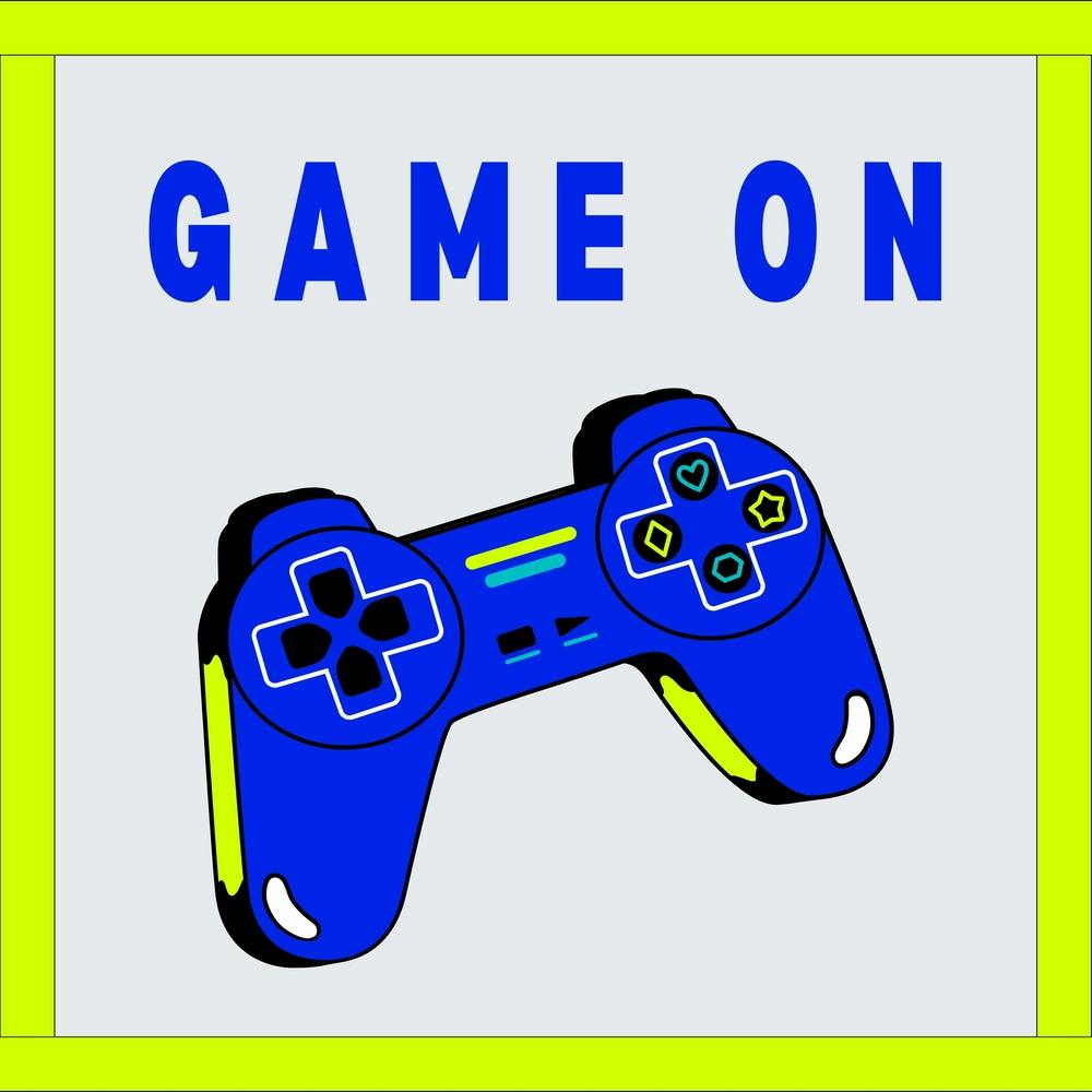 Game On Gaming Room Blue