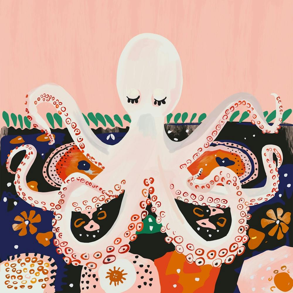 Meditating Octopus