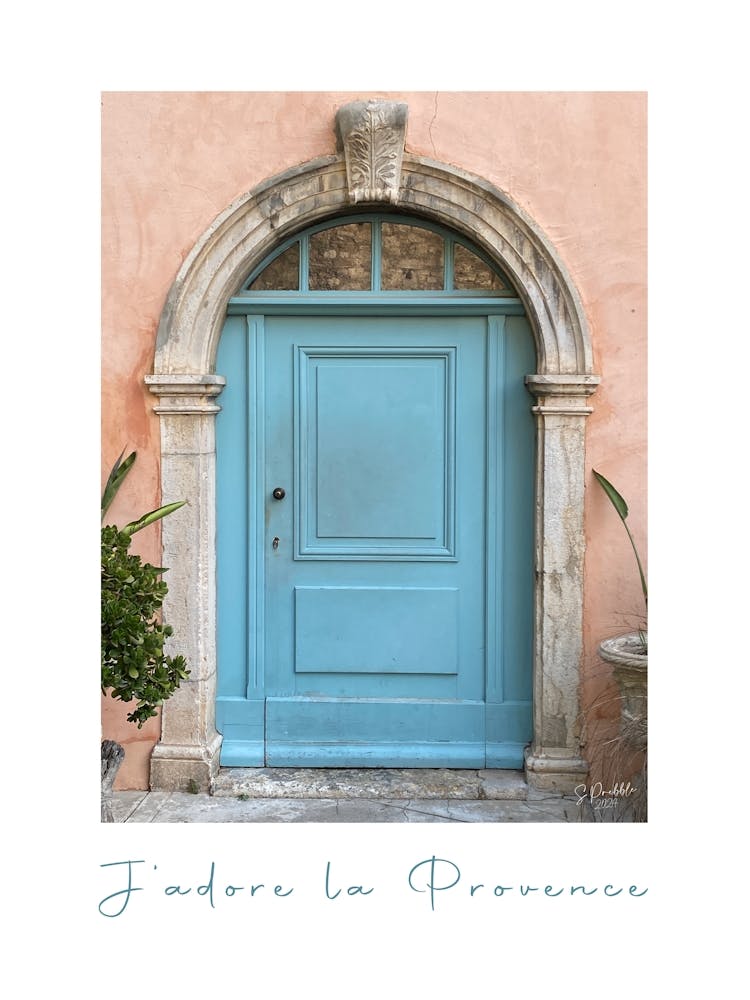 J' adore la Provence - Blue Door