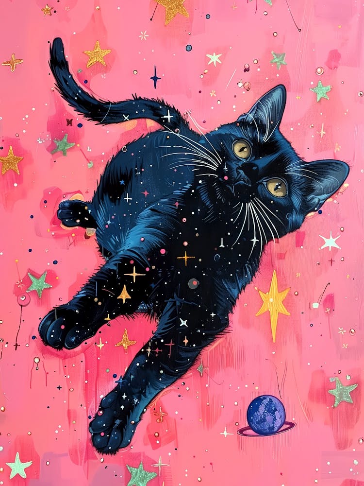 Black Cat In Space 5